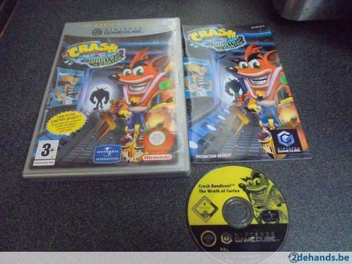 Nintendo Game Cube Crash Bandicoot The Wrath of Cortex (orig, Games en Spelcomputers, Games | Nintendo GameCube, Gebruikt, Ophalen of Verzenden