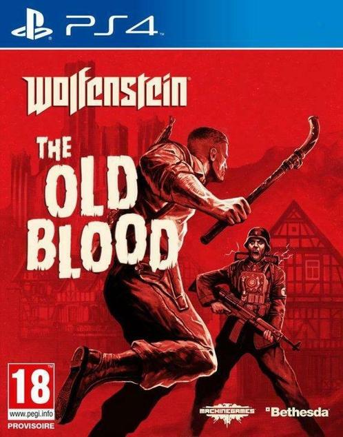 Wolfenstein The Old Blood PS4, Consoles de jeu & Jeux vidéo, Jeux | Sony PlayStation 4, Utilisé, Enlèvement ou Envoi