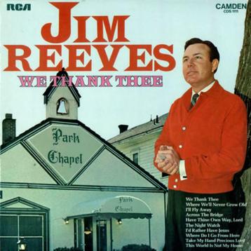 LP Jim Reeves : Nous vous remercions, Enlèvement ou Envoi, 12 pouces