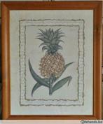 2 Vintage kaders : keizerskroon en ananas, Huis en Inrichting, Gebruikt, Verzenden