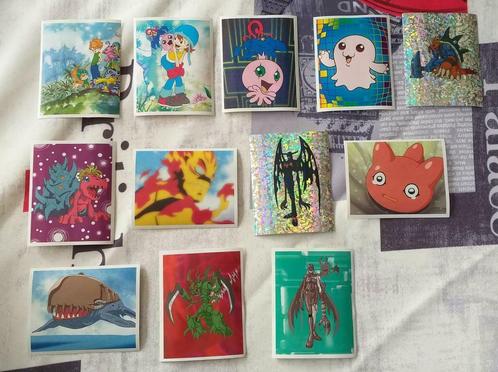 Lot de 12 stickers Digimon, Collections, Autocollants, Comme neuf, Bande dessinée ou Dessin animé, Enlèvement ou Envoi