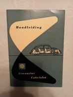 Volkswagen Vw kever handleiding 1953, Ophalen of Verzenden