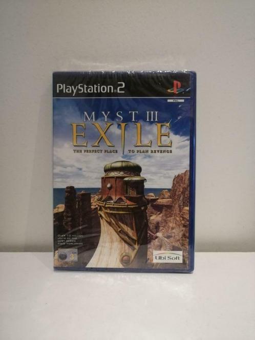 Myst 3 Exile Sealed Playstation 2, Games en Spelcomputers, Games | Sony PlayStation 2, Zo goed als nieuw, Puzzel en Educatief