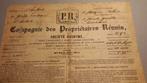 COLLECTIONNEUR, Ophalen, Voor 1920, Knipsel(s)