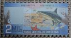 Bankbiljet 2000 Colones Costa Rica 2013 UNC, Postzegels en Munten, Setje, Ophalen of Verzenden, Overige landen