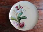Plat à tarte en porcelaine anglaise orchidée Minton 1881, Enlèvement ou Envoi