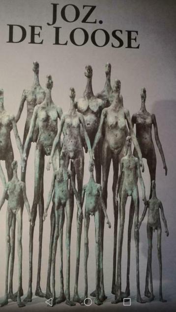 Jozef De Loose catalogue raissoné 350pag, Enlèvement ou Envoi, Comme neuf, Sculpture