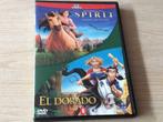 1 DVD de spirit et El dorado, Vanaf 9 jaar, Ophalen, Gebruikt, Overige genres