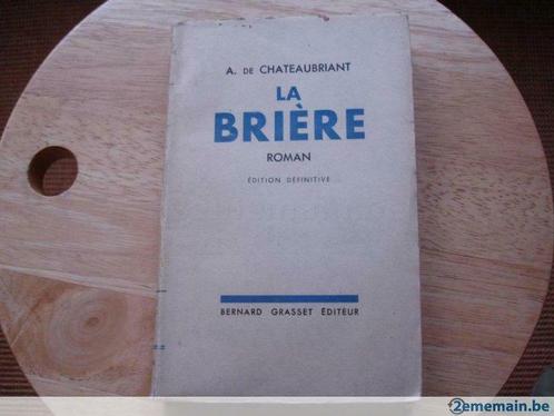 La brière, A. de Chateaubriant, Antiquités & Art, Antiquités | Livres & Manuscrits