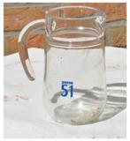 §pichet en verre 51, Collections, Enlèvement ou Envoi, Utilisé, Ustensile