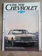 Folder Chevrolet Caprice en Impala 1979, Gelezen, Chevrolet, Ophalen of Verzenden