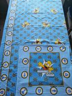 2 flanellen dekbedovertrekken de simpsons, Enlèvement ou Envoi, Utilisé, Housse de couette