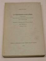 Josef Benzing Lutherbibliografhie 1966, Utilisé, Enlèvement ou Envoi