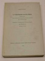 Josef Benzing Lutherbibliografhie 1966, Ophalen of Verzenden, Gelezen