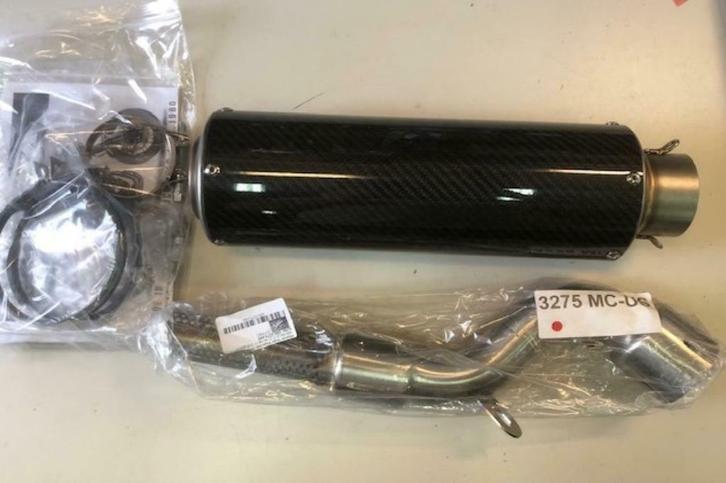 COBRA SP1 Slip-on demper Suzuki GSX-R 1000 '09-'11 - carbon, Motoren, Onderdelen | Suzuki, Nieuw, Ophalen of Verzenden