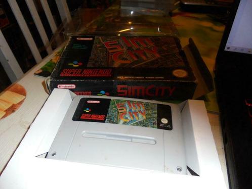 Super Nintendo Sim City (orig), Consoles de jeu & Jeux vidéo, Jeux | Nintendo Super NES, Utilisé, 1 joueur, Enlèvement ou Envoi
