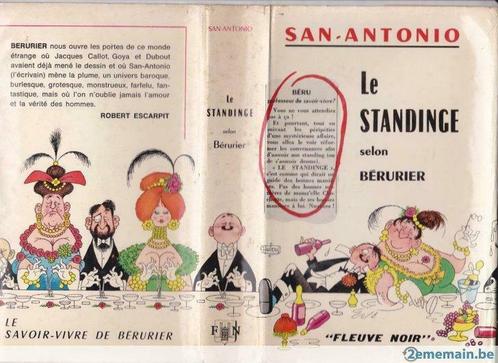 SAN-ANTONIO / Le standinge selon Bérurier - Fleuve Noir 1965, Livres, Policiers, Utilisé, Enlèvement ou Envoi