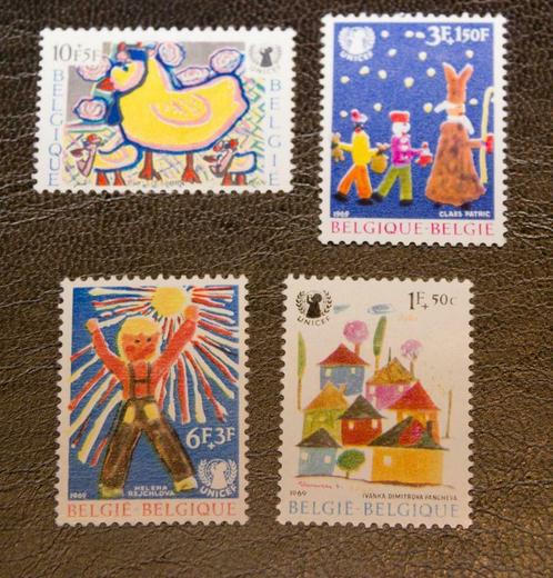 Postzegels België OBP 1492/95 postfris, Postzegels en Munten, Postzegels | Europa | België, Postfris, Postfris, Ophalen of Verzenden