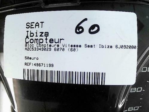 Compteur Seat Ibiza 6J0920801 (60), Autos : Pièces & Accessoires, Autres pièces automobiles, Seat, Utilisé, Enlèvement ou Envoi