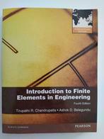Introduction to Finite Elements in Engineering, Comme neuf, T. Chandrupatla; B. Ashok, Enlèvement ou Envoi, Enseignement supérieur
