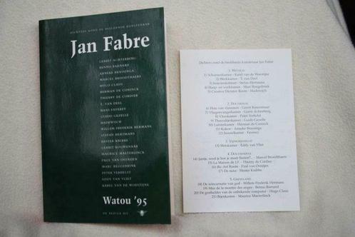 Dichters rond de beeldende kunstenaar Jan Fabre Watou ‘95, Boeken, Gedichten en Poëzie, Gelezen, Ophalen of Verzenden