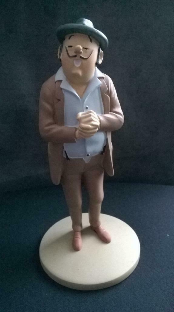Tintin figurines, y compris  général alcazar senhor oliveira, Collections, Statues & Figurines, Comme neuf, Autres types, Enlèvement ou Envoi