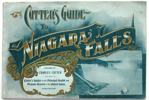 Cutters's Guide to Niagara Falls [c.1900] Niagarawatervallen, Antiquités & Art, Antiquités | Livres & Manuscrits, Enlèvement ou Envoi