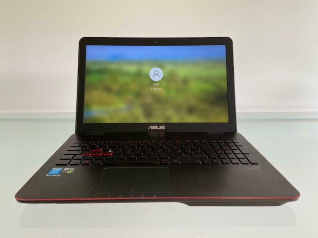 PC portable ASUS i7 noir 15,6" Gaming, Informatique & Logiciels, Ordinateurs portables Windows, Utilisé, 15 pouces, SSD, 2 à 3 Ghz