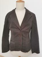 Belle veste en coton rayé marron par Kenny S, Comme neuf, Brun, Taille 38/40 (M), Enlèvement ou Envoi