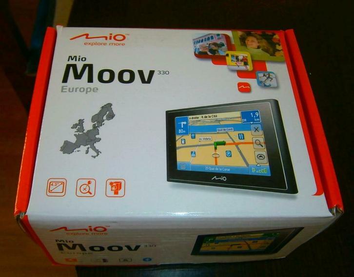 GPS MIO MOOV 330, Auto diversen, Autonavigatie, Zo goed als nieuw, Ophalen