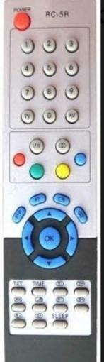 Afstandsbediening AEG, Daewoo RC5R, RC-5R, Ophalen of Verzenden, Gebruikt, Origineel, Tv