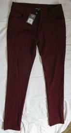 Pantalon dame bordeau T44 NEUF, Taille 42/44 (L), Enlèvement ou Envoi, Neuf, Longs