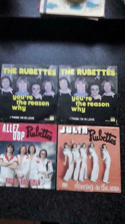 The Rubettes 4 singels 45T, CD & DVD, Vinyles | Pop
