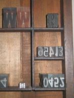 Originele letterkast en toebehoren, Ophalen