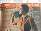 "Femmes d’aujourdhui" ,  vintage 1949 et 1950., Livres, Mode en général, Femmes d'aujourd'hui, Enlèvement ou Envoi, Comme neuf