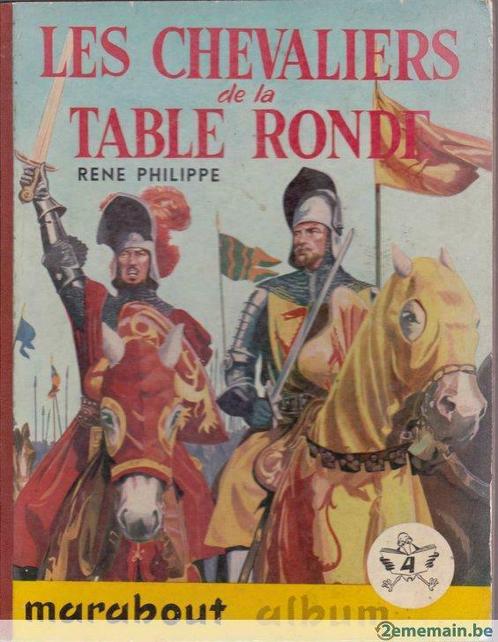 Marabout Album - Les chevaliers de la Table ronde - 1954, Livres, Livres pour enfants | Jeunesse | 10 à 12 ans, Utilisé, Enlèvement ou Envoi