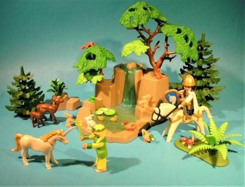 PLAYMOBIL - Sprookjesbos - mooi decor ! -2 Klicky -Vintage-, Kinderen en Baby's, Speelgoed | Playmobil, Ophalen of Verzenden