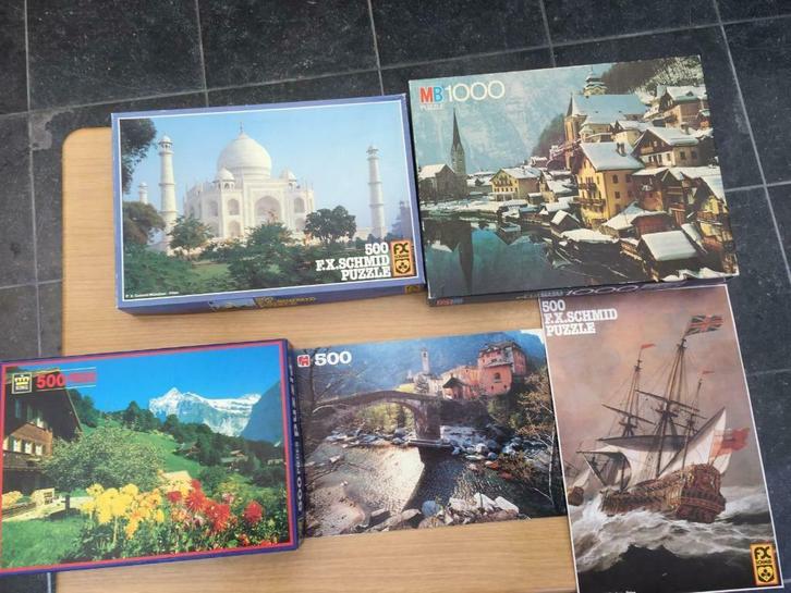 Puzzles, Hobby en Vrije tijd, Denksport en Puzzels, Zo goed als nieuw, Ophalen