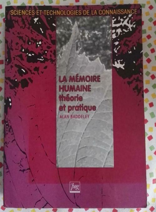 La Mémoire Humaine Théorie et Pratique : Grand Format, Boeken, Psychologie, Gelezen, Cognitieve psychologie, Ophalen of Verzenden