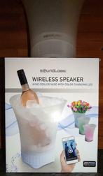 Bluetooth Speaker / Wijnkoeler / Vaas met LED (Soundlogic), Enlèvement ou Envoi, Wijnkoeler, Vaas, Speaker, Neuf