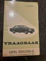 Vraagbaak 0pel rekord_E, Enlèvement ou Envoi
