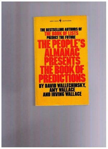 the people's almanac presents the book of predictions, Enlèvement ou Envoi, Utilisé