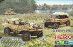 Held: Schwimmwagen Type 166 (2in1 + MG34 en canvas hoes)