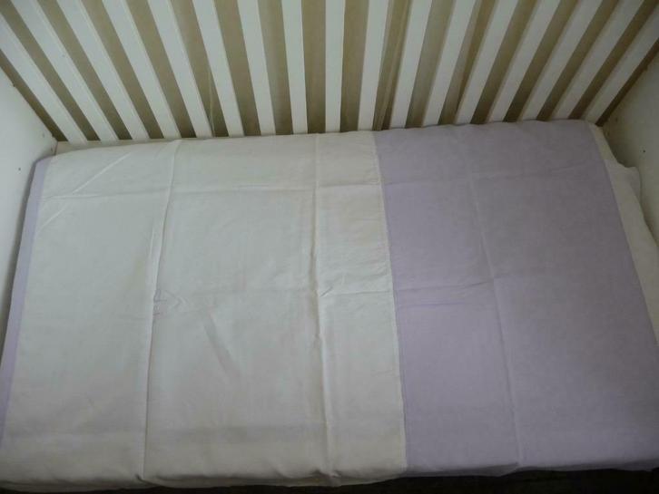 THEOPHILE ET PATACHOU donsovertrek violette, Kinderen en Baby's, Dekens, Slaapzakjes en Inbakerproducten, Zo goed als nieuw, Overige typen