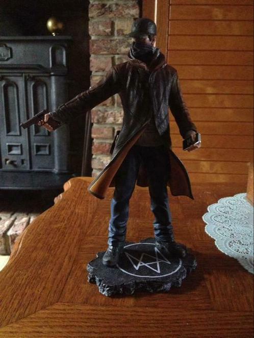 Figurine Watch Dogs - Aiden Pearce, Verzamelen, Beelden en Beeldjes, Zo goed als nieuw, Overige typen, Ophalen