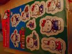 hello kitty autocollants 3D, Ophalen of Verzenden, Nieuw