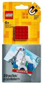 Lego Eiffeltoren bouwbare magneet - 854011 NIEUW, Ophalen of Verzenden, Nieuw, Complete set, Lego