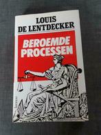 Beroemde processen – Louis de Lentdecker, Gelezen, Juridisch en Recht, Ophalen of Verzenden, De Lentdecker