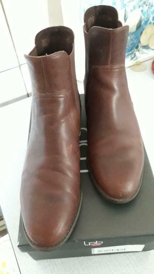 Boots Timberland cuir brun, Kleding | Dames, Schoenen, Zo goed als nieuw, Bruin, Verzenden