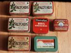 Blikken doosjes -lot(vintage), Verzamelen, Blikken, Ophalen of Verzenden, Gebruikt